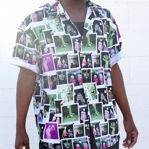 Trixie & Katya Polaroid Button Up Shirt